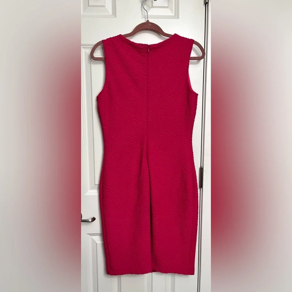 Calvin Klein Textured Cocktail Dress - Picture 2 of 3